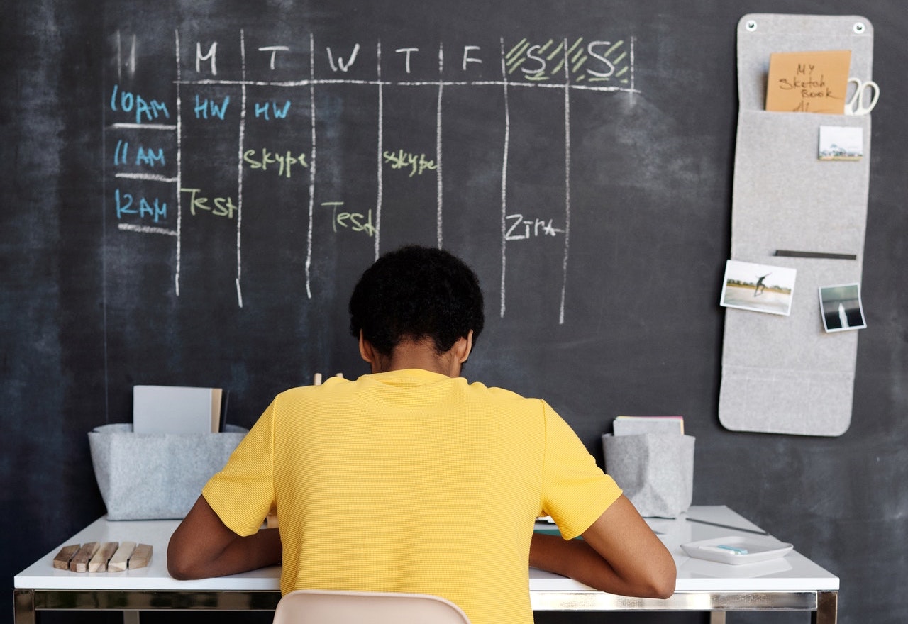creating a self study schedule