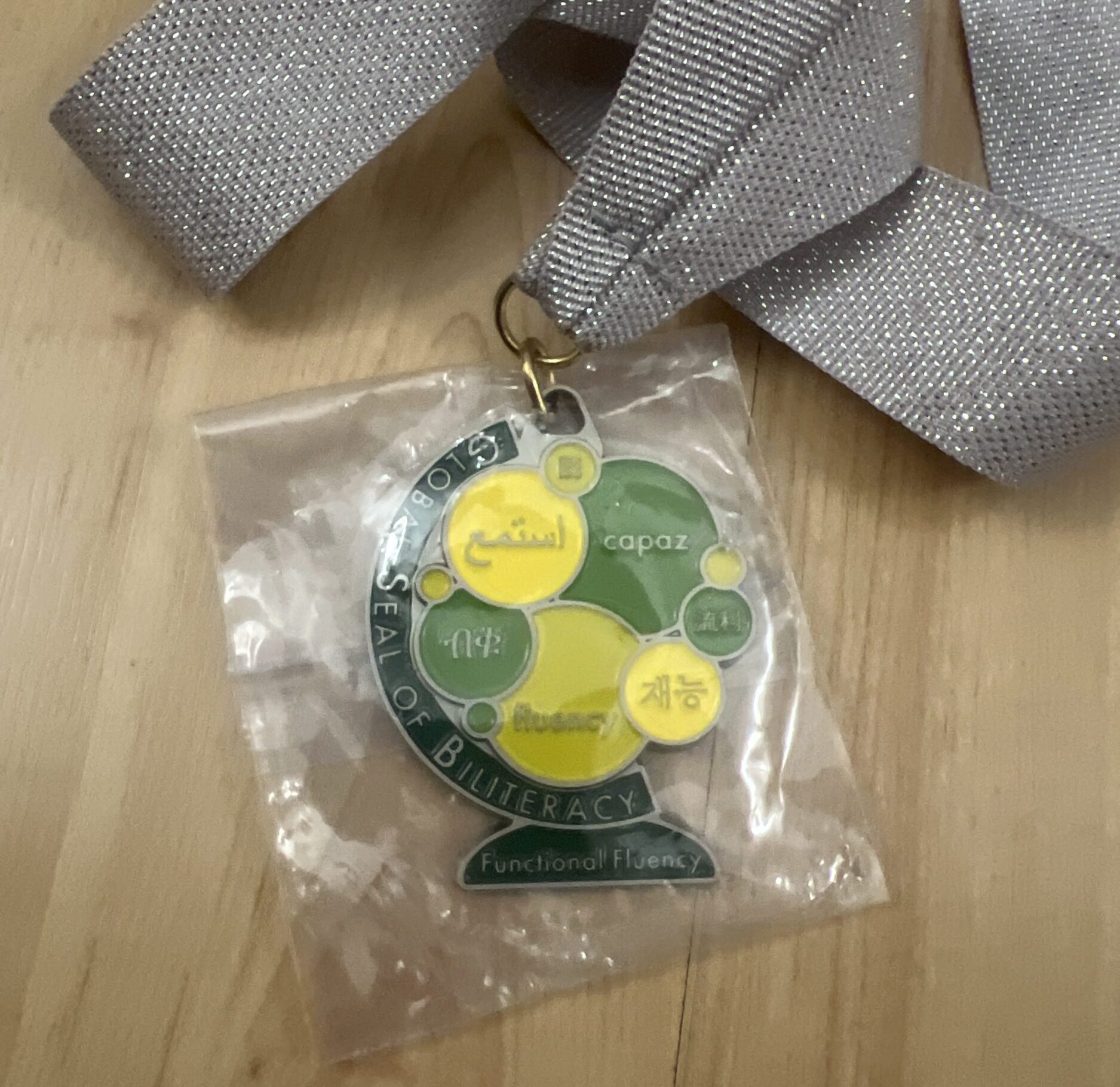 Global Seal of Biliteracy Medal Global Seal of Biliteracy Medal